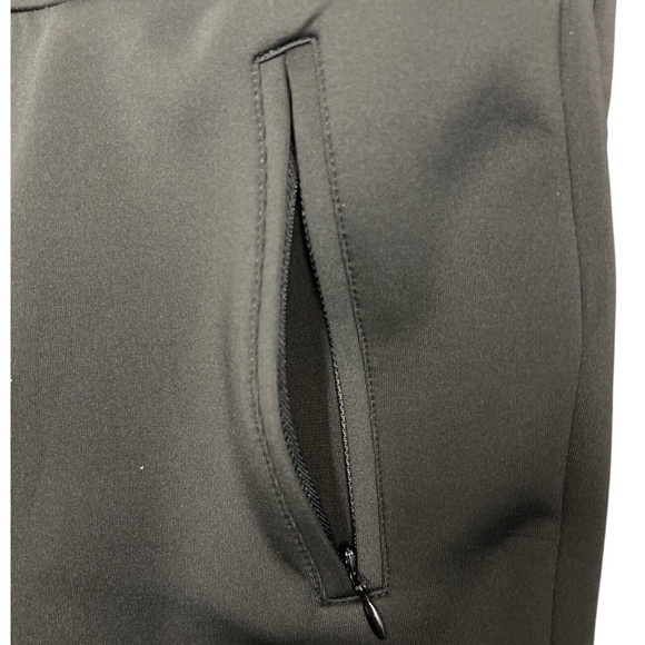 Good American Scuba Slim Black Split Zip Leg Zip Pockets Stretch Small Size 1 - Picture 7 of 15